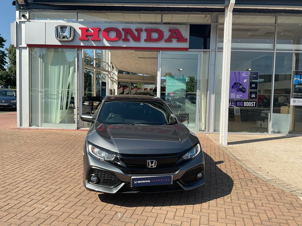 Honda Civic 1.0 Vtec Turbo Ex Euro 6 Ss Grey #2
