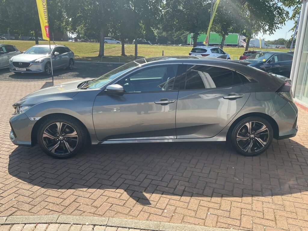 Honda Civic 1.0 Vtec Turbo Ex Euro 6 Ss Grey #5
