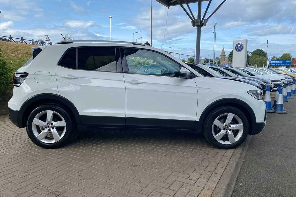 Volkswagen T-Cross 1.0 Tsi 110 Sel White #4