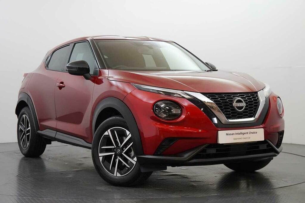 Nissan Juke 1.0 Dig-t 114 N-connecta Dct With Sat Nav And Red