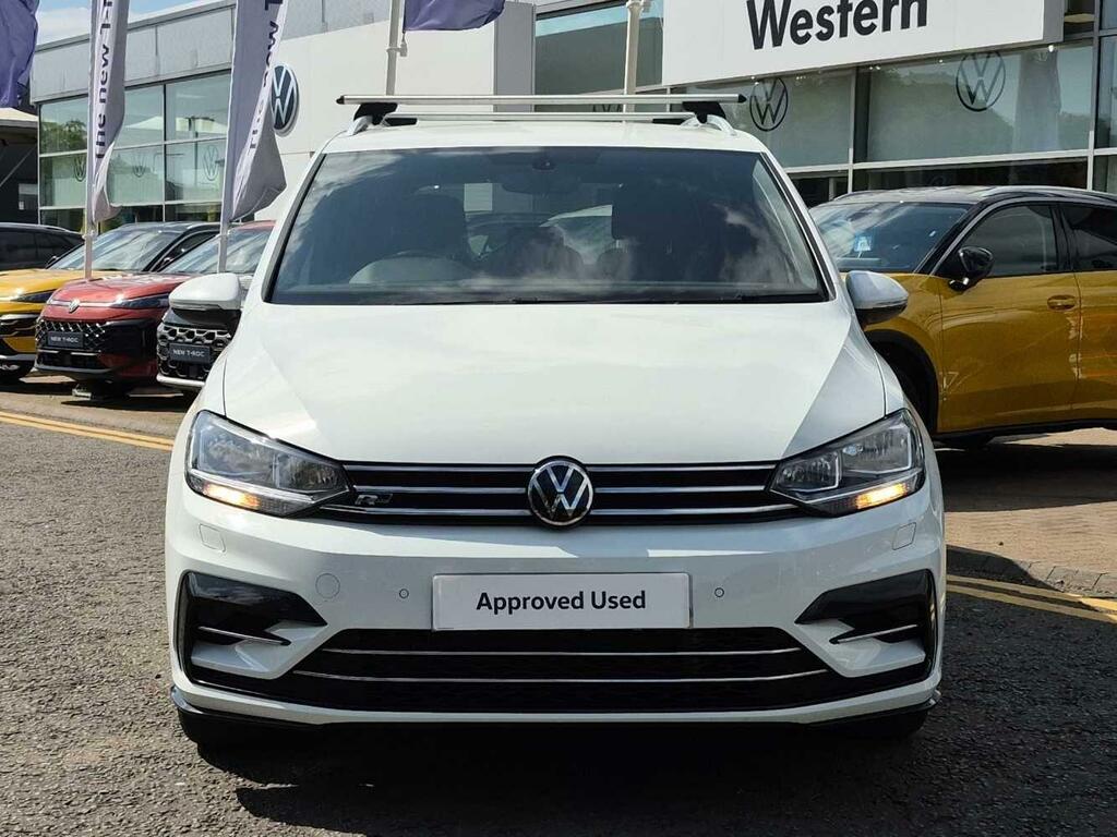Volkswagen Touran R-line 1.5 Tsi 150Ps 7-Speed Dsg White #2