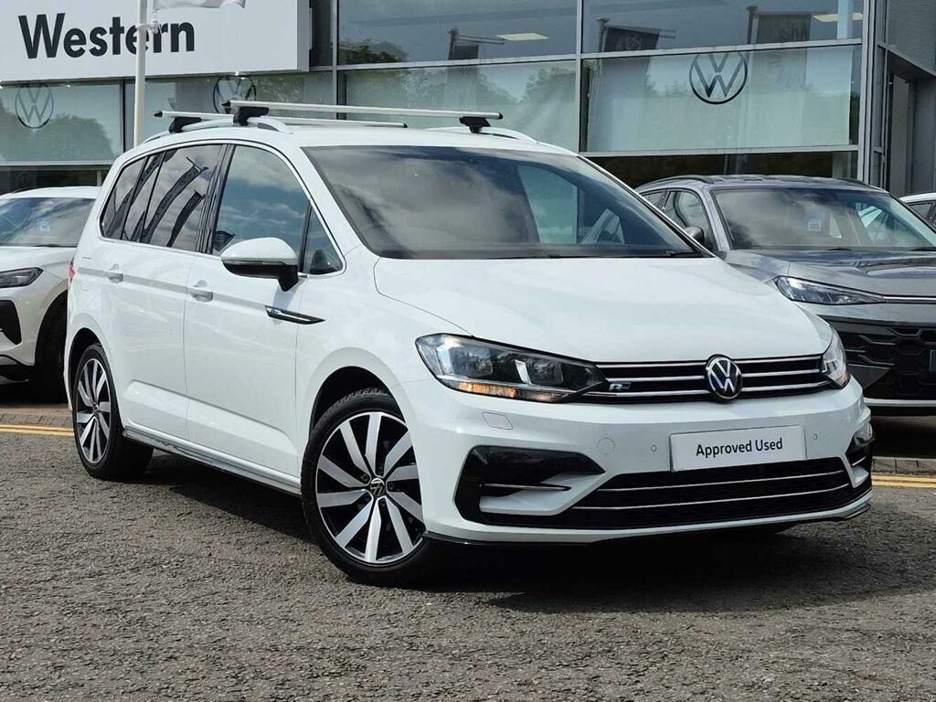 Volkswagen Touran R-line 1.5 Tsi 150Ps 7-Speed Dsg White