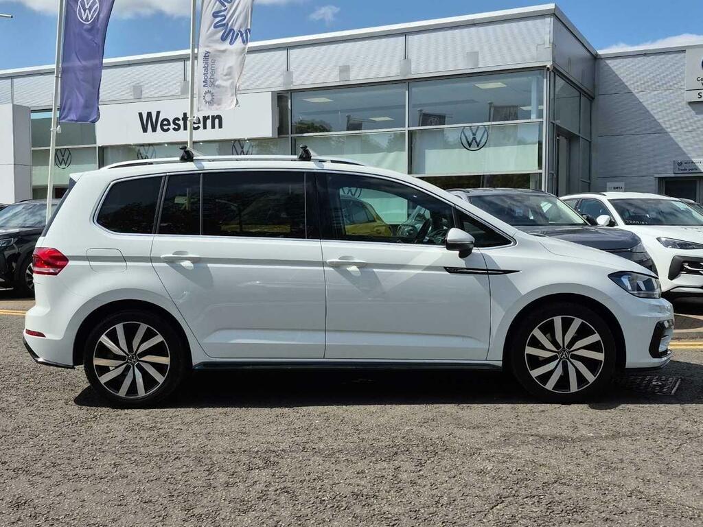 Volkswagen Touran R-line 1.5 Tsi 150Ps 7-Speed Dsg White #5