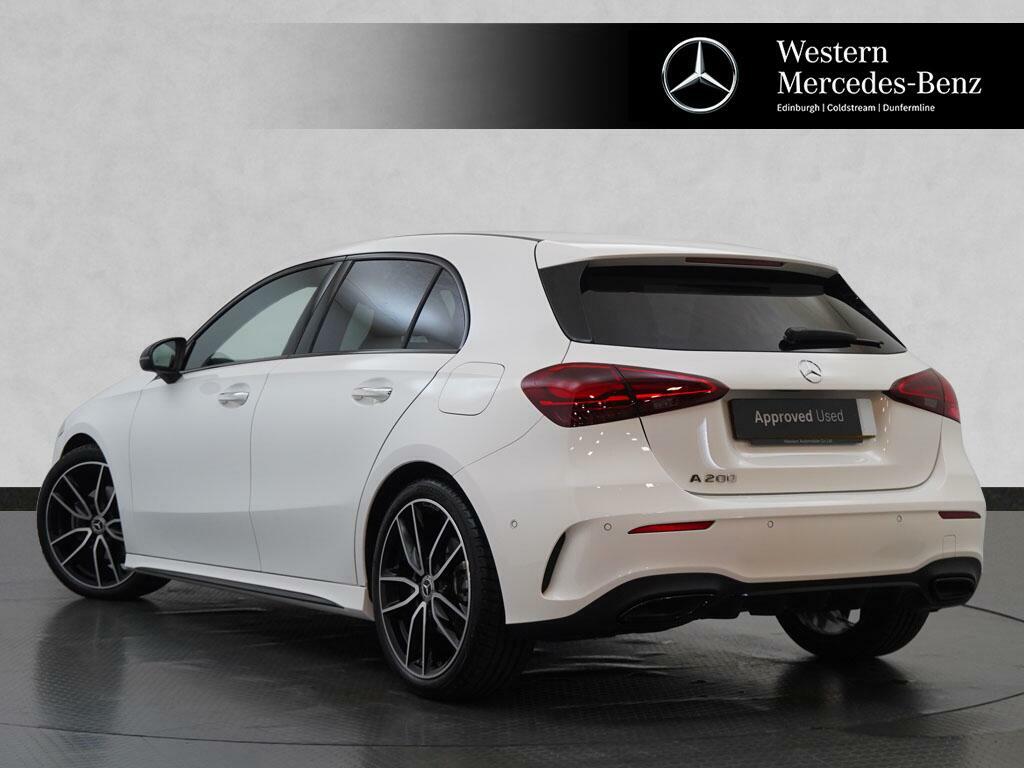 Mercedes-Benz A Class A200 Amg Line Executive White #2