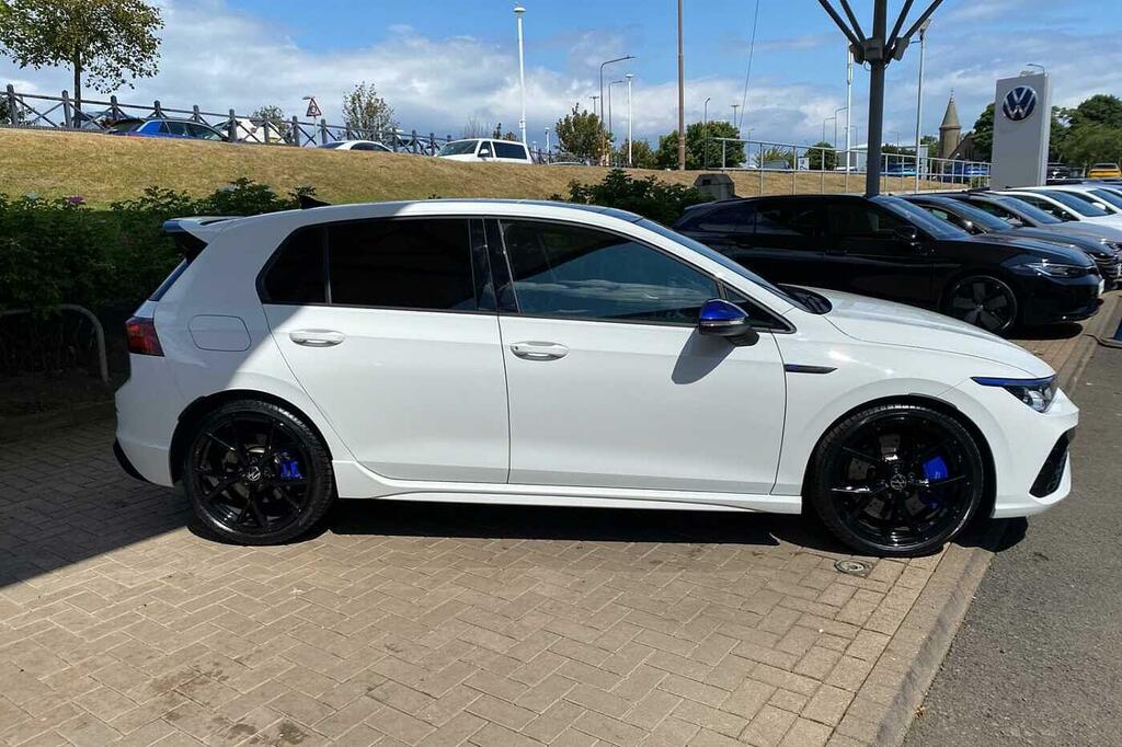 Volkswagen Golf 2.0Tsi R 4Motion Dsg SK73JTV White #4