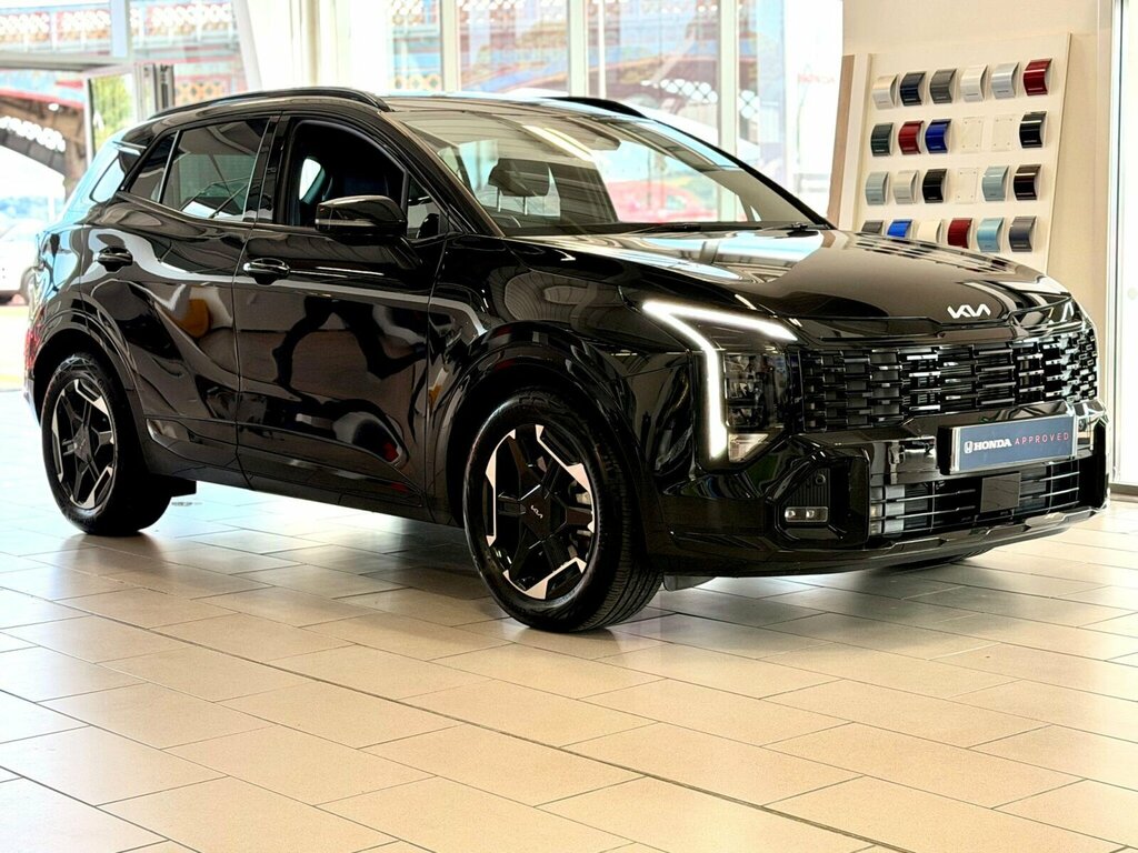 Kia Sportage 1.6 T-gdi Gt-line Dct Euro 6 Ss Black #2