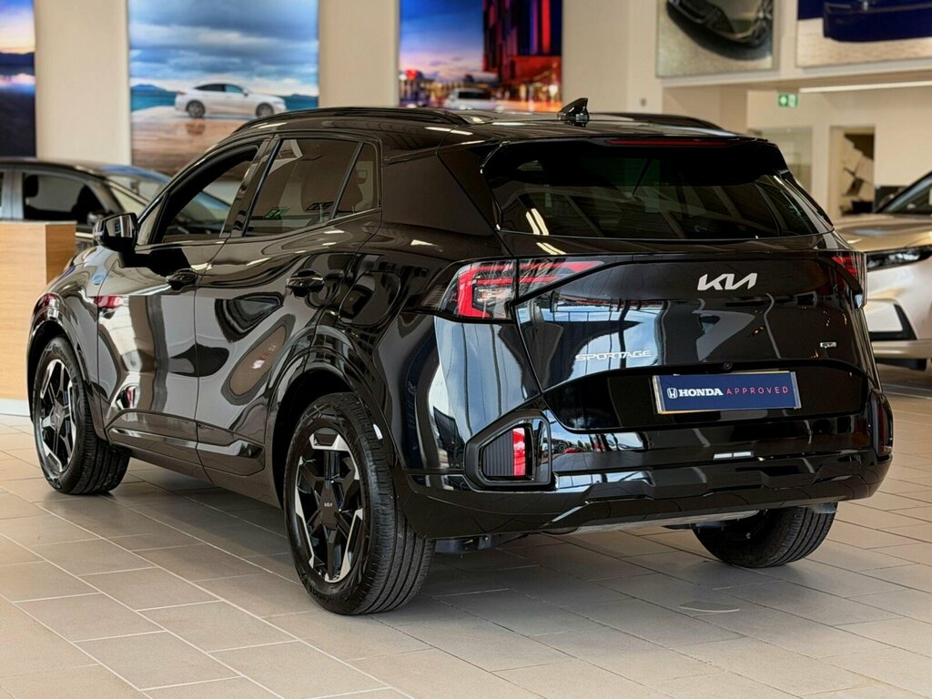 Kia Sportage 1.6 T-gdi Gt-line Dct Euro 6 Ss Black #3