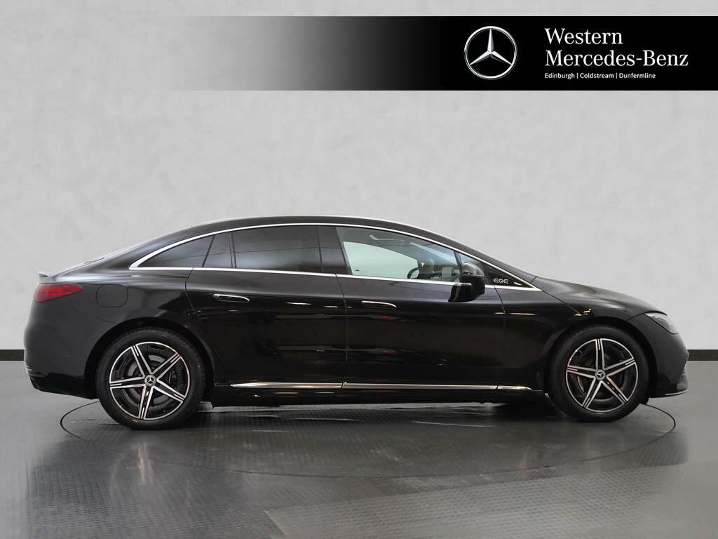 Mercedes-Benz EQE Saloon Black #7