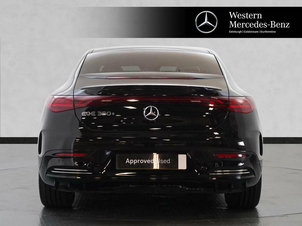 Mercedes-Benz EQE Saloon Black #12
