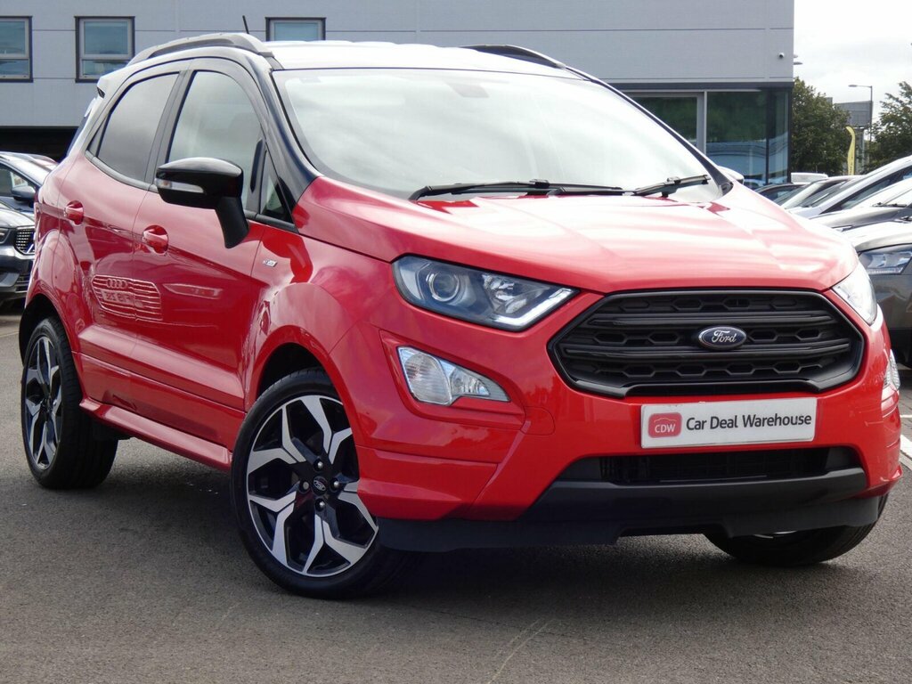 Ford Ecosport 1.0T Ecoboost St-line Euro 6 Ss Red