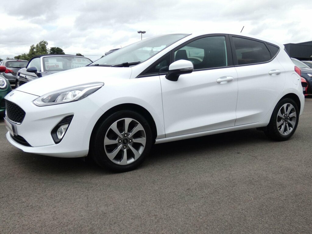 Ford Fiesta 1.0T Ecoboost Trend Euro 6 Ss White #4