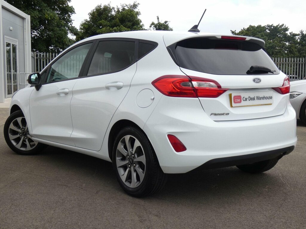 Ford Fiesta 1.0T Ecoboost Trend Euro 6 Ss White #3