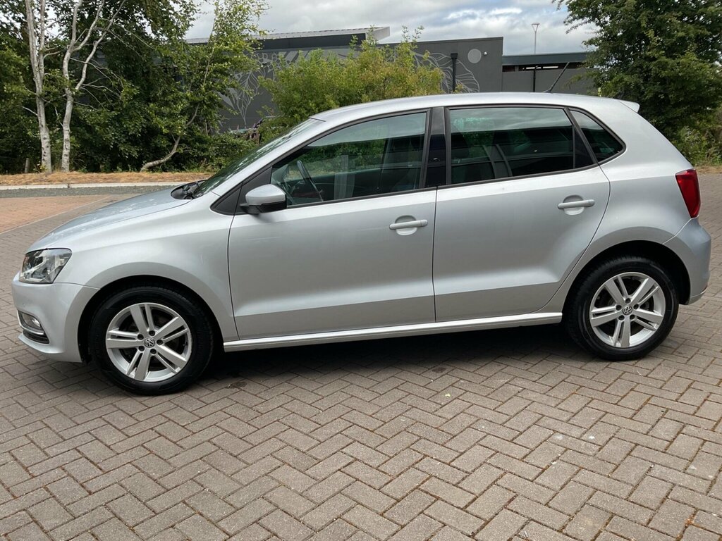 Volkswagen Polo 1.2 Tsi Bluemotion Tech Match Edition Euro 6 Ss Silver #5