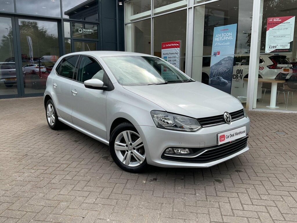 Volkswagen Polo 1.2 Tsi Bluemotion Tech Match Edition Euro 6 Ss Silver