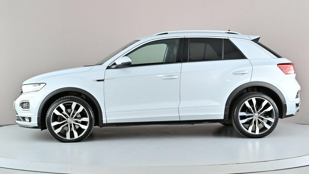 Volkswagen T-Roc 1.6 Tdi R-line Silver #4