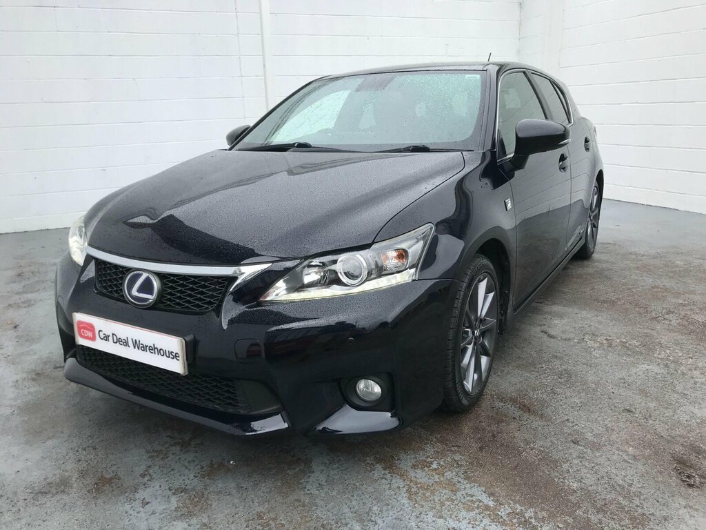 Lexus CT 1.8 200H F Sport Hatchback Hybrid Cvt E Black #4