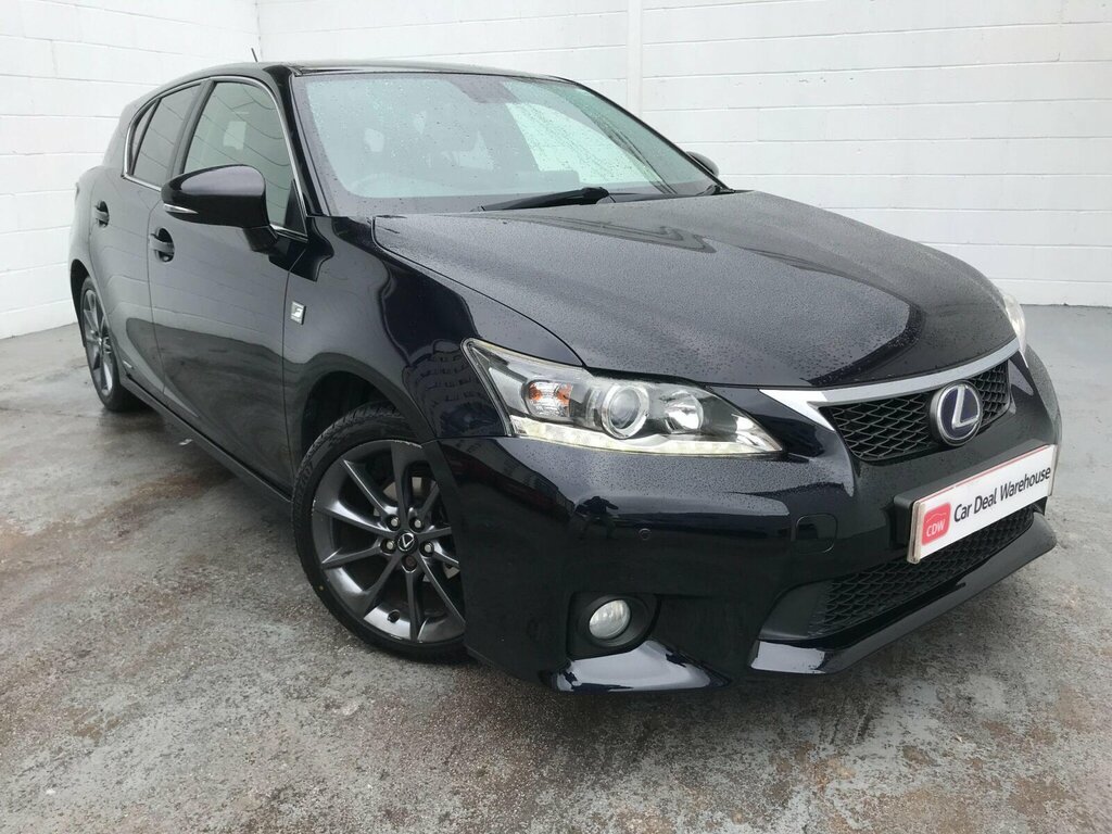 Lexus CT 1.8 200H F Sport Hatchback Hybrid Cvt E Black #6