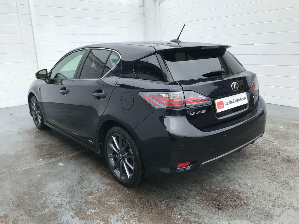 Lexus CT 1.8 200H F Sport Hatchback Hybrid Cvt E Black #5