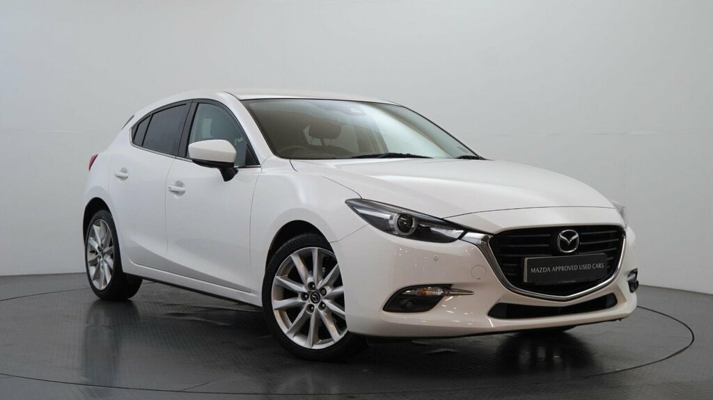 Mazda 3 2.0 Skyactiv-g Sport Nav Euro 6 Ss White