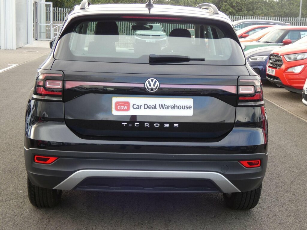 Volkswagen T-Cross 1.0 Tsi Se Euro 6 Ss Black #4