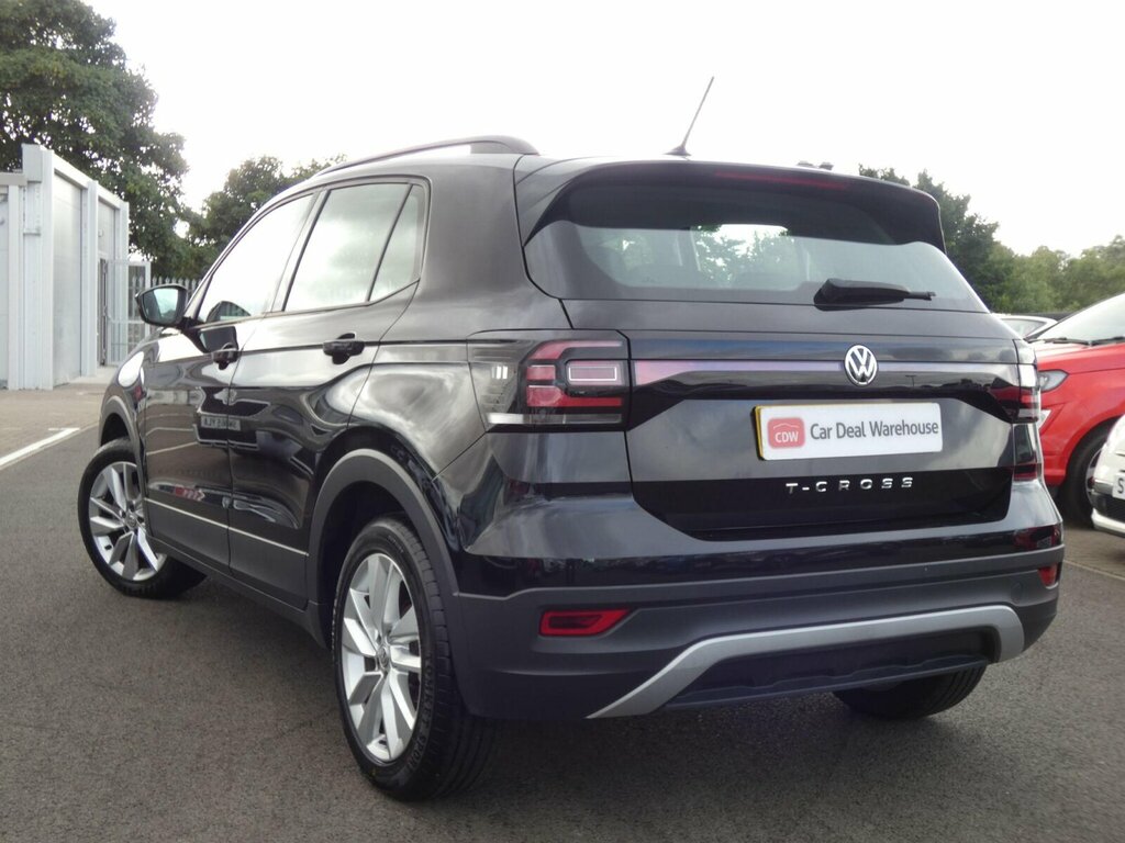 Volkswagen T-Cross 1.0 Tsi Se Euro 6 Ss Black #3