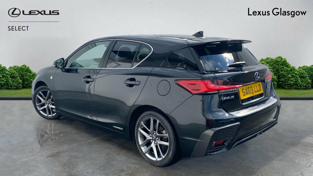 Lexus CT 1.8 200H F Sport Hatchback Hybrid E-cvt Black #2