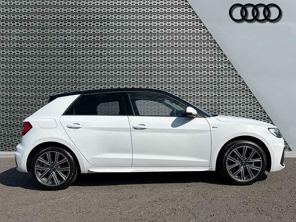 Audi A1 S Line 30 Tfsi 116 Ps S Tronic SL26NYP White #4