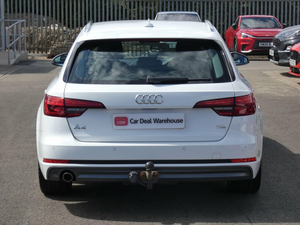 Audi A4 2.0 Tdi S Line Euro 6 Ss White #4