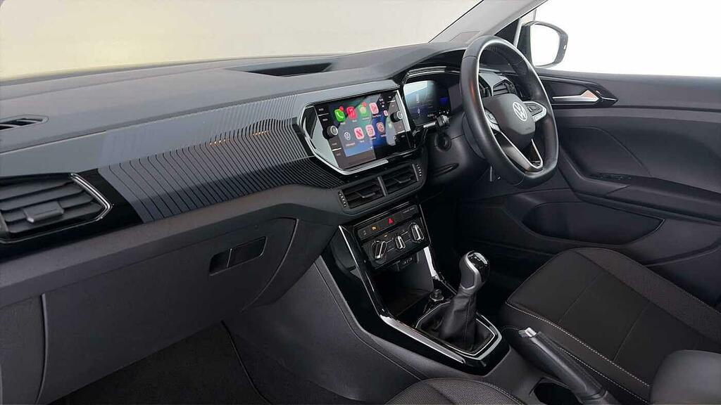 Volkswagen T-Cross 1.0 Tsi 110 Black Edition White #2