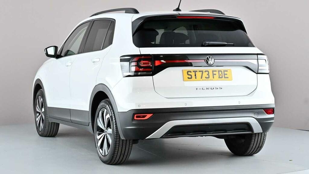 Volkswagen T-Cross 1.0 Tsi 110 Black Edition White #3