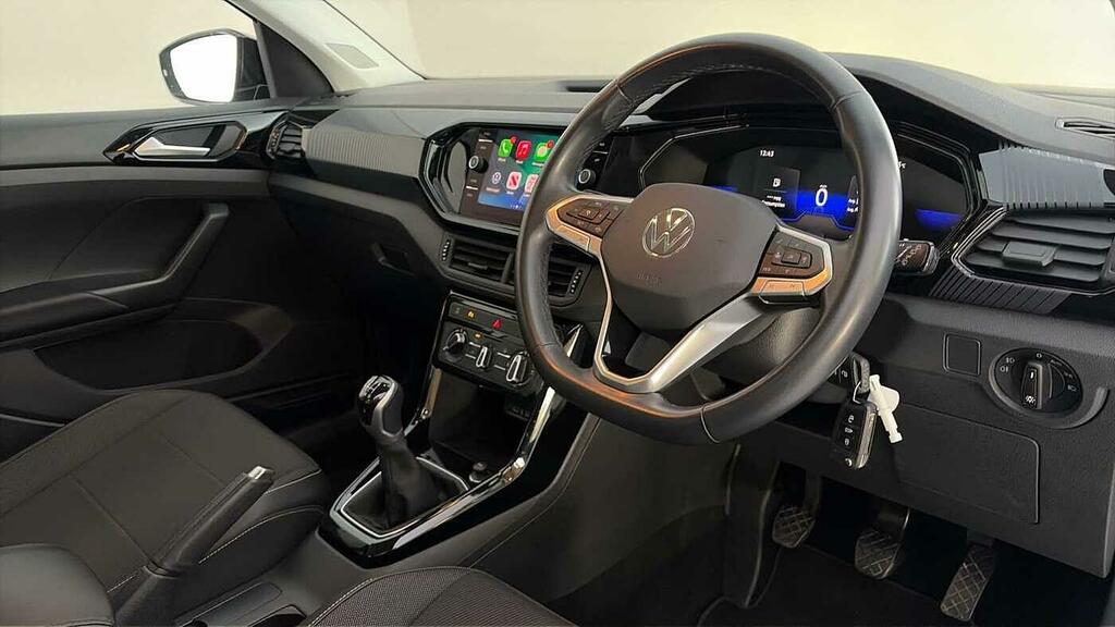Volkswagen T-Cross 1.0 Tsi 110 Black Edition White #6