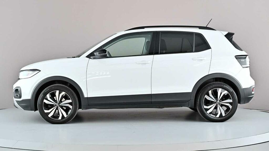 Volkswagen T-Cross 1.0 Tsi 110 Black Edition White #4