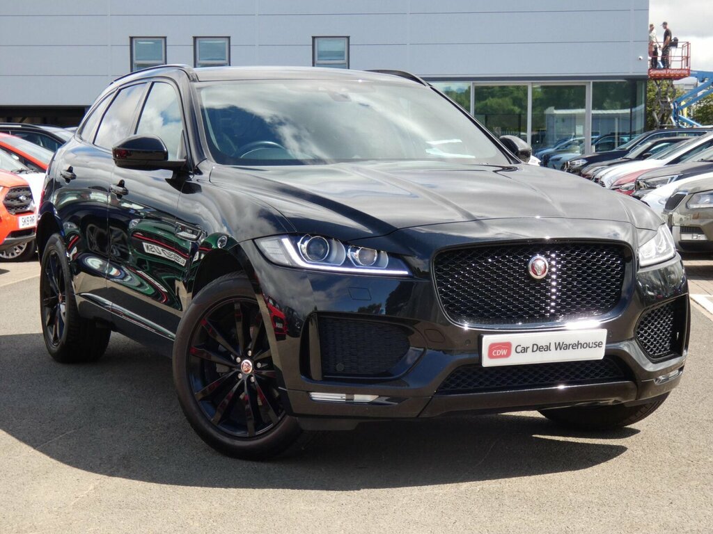Jaguar F-Pace Estate Special Edi 2.0D 240 Chequered Flag A Black #7