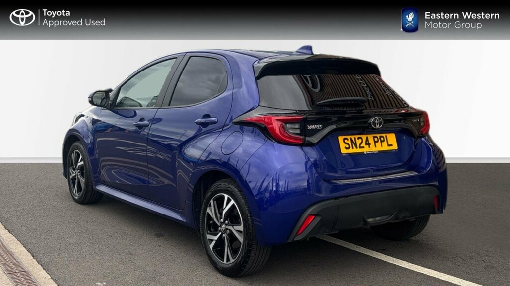 Toyota Yaris 1.5 Vvt-h Design E-cvt Euro 6 Ss Blue #4