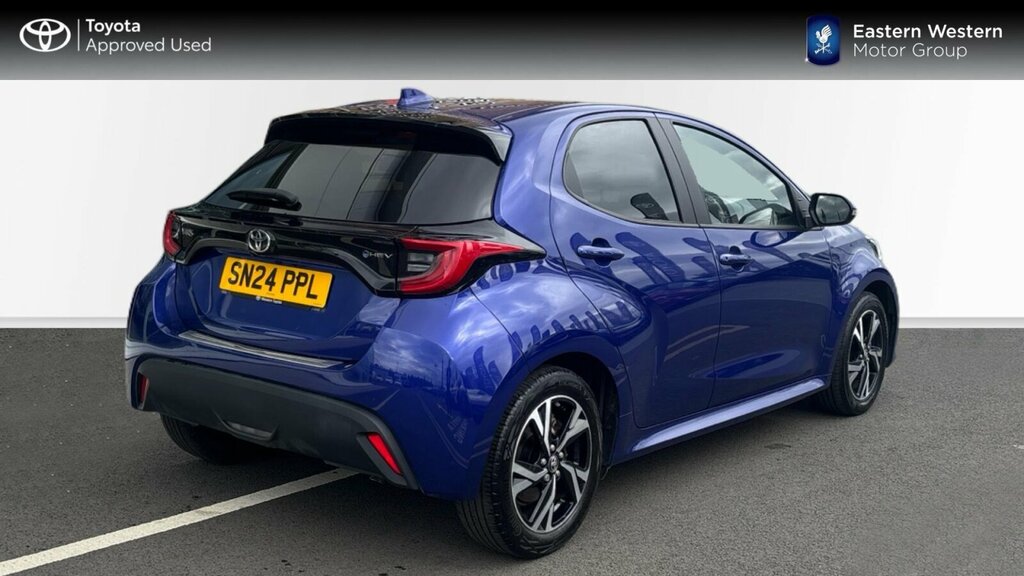 Toyota Yaris 1.5 Vvt-h Design E-cvt Euro 6 Ss Blue #2