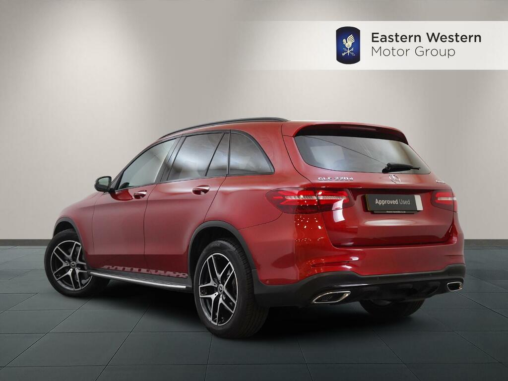 Mercedes-Benz GLC Class Glc 220 D 4Matic Amg Night Edition Premium Plus Red #2