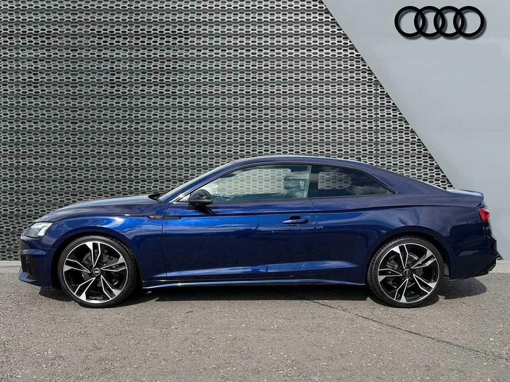 Audi A5 Coup- Black Edition 35 Tfsi 150 Ps S Tronic Blue #4