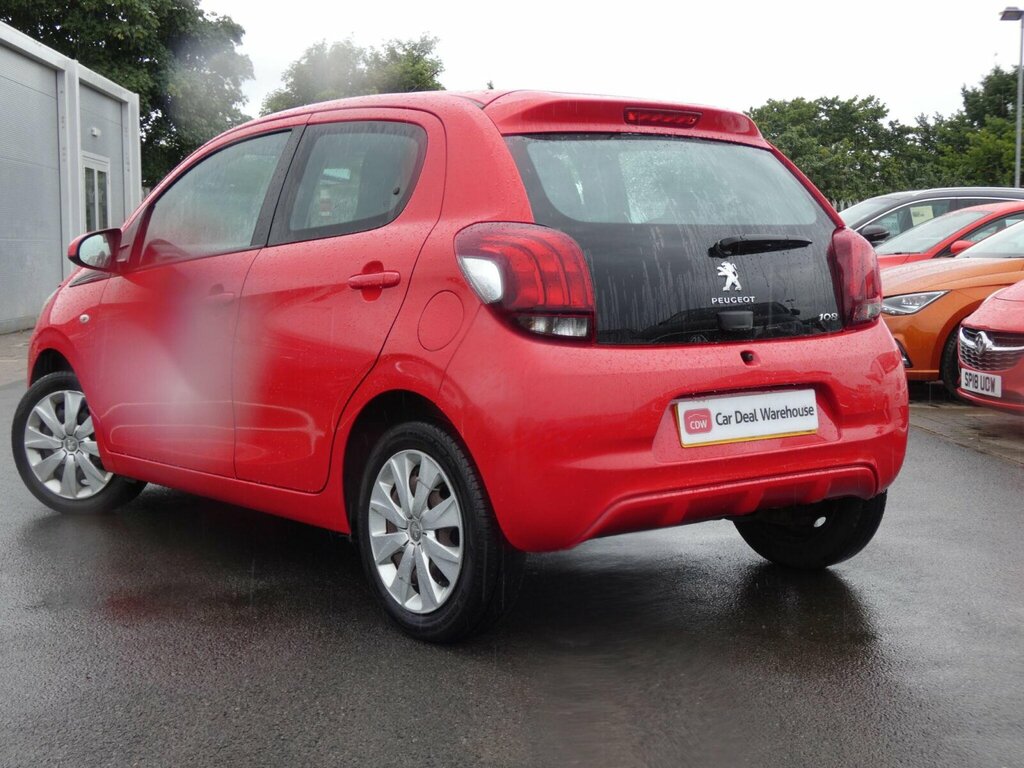 Peugeot 108 1.0 Active Euro 6 Red #4