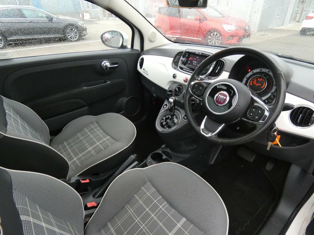 Fiat 500 Pop Star 3-Door White #19