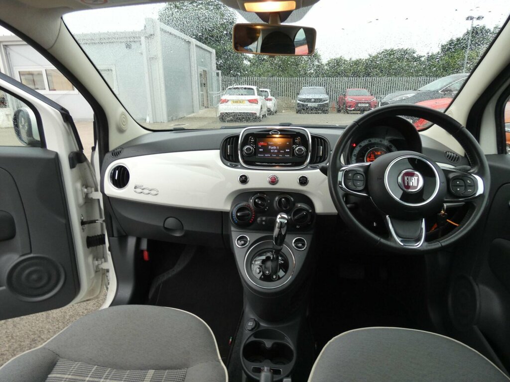 Fiat 500 Pop Star 3-Door White #13