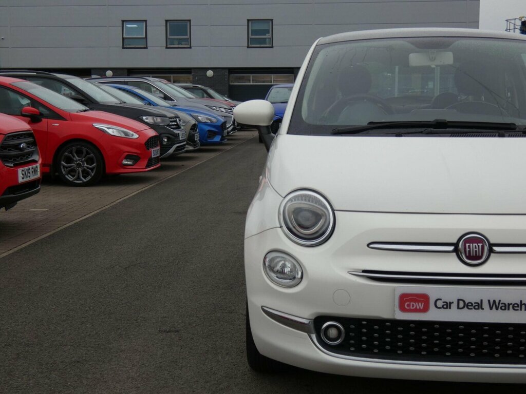 Fiat 500 1.2 Lounge Dualogic Euro 6 Ss White #6