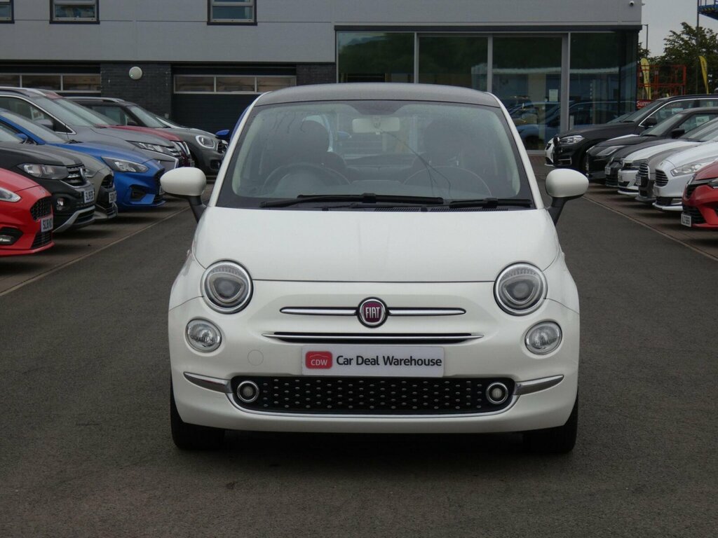 Fiat 500 1.2 Lounge Dualogic Euro 6 Ss White #2