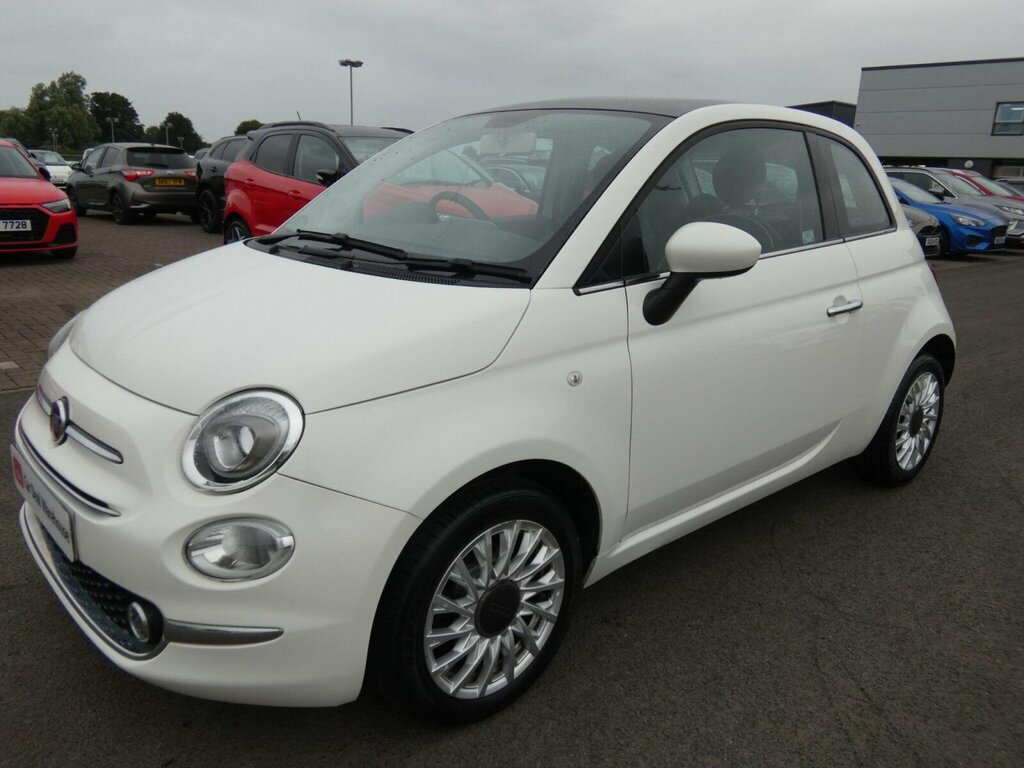 Fiat 500 Pop Star 3-Door White #8