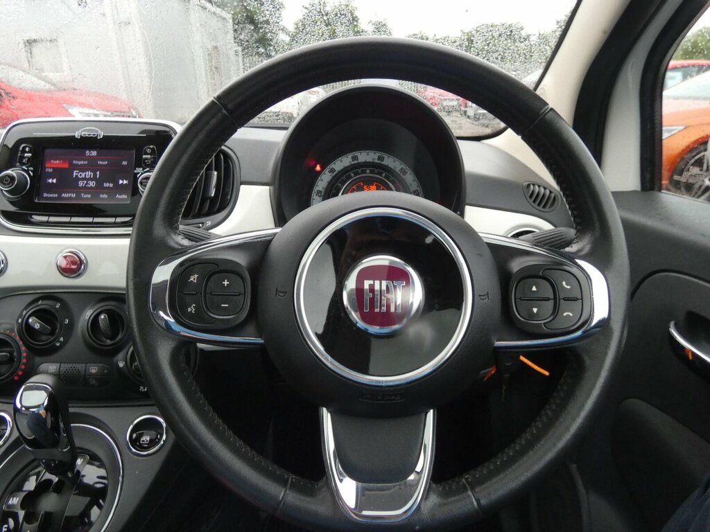 Fiat 500 Pop Star 3-Door White #28