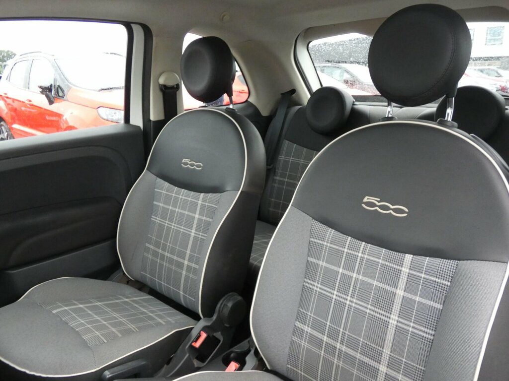 Fiat 500 Pop Star 3-Door White #11