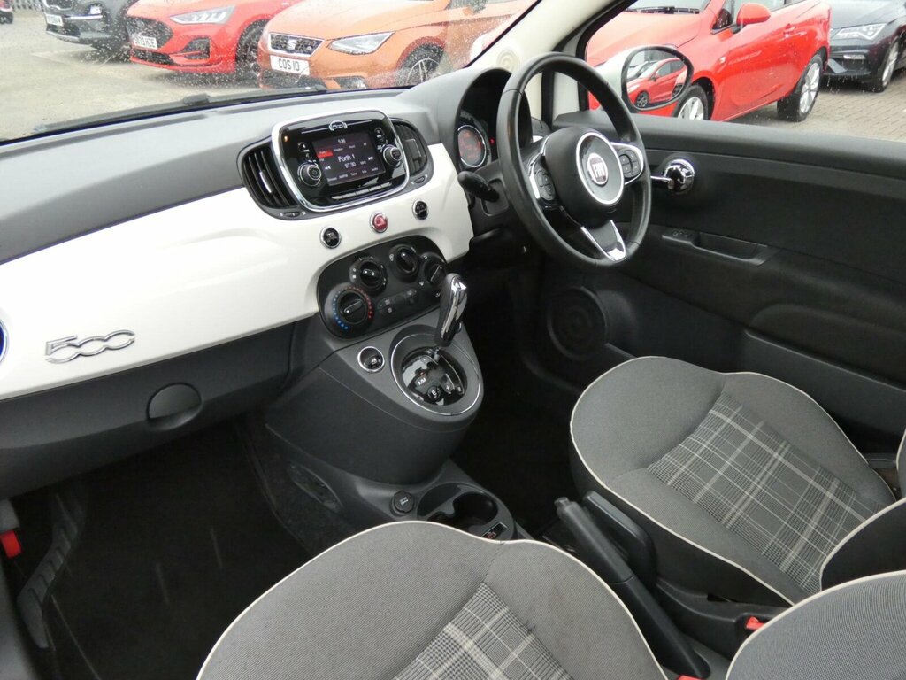 Fiat 500 Pop Star 3-Door White #10