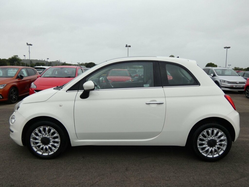 Fiat 500 Pop Star 3-Door White #9