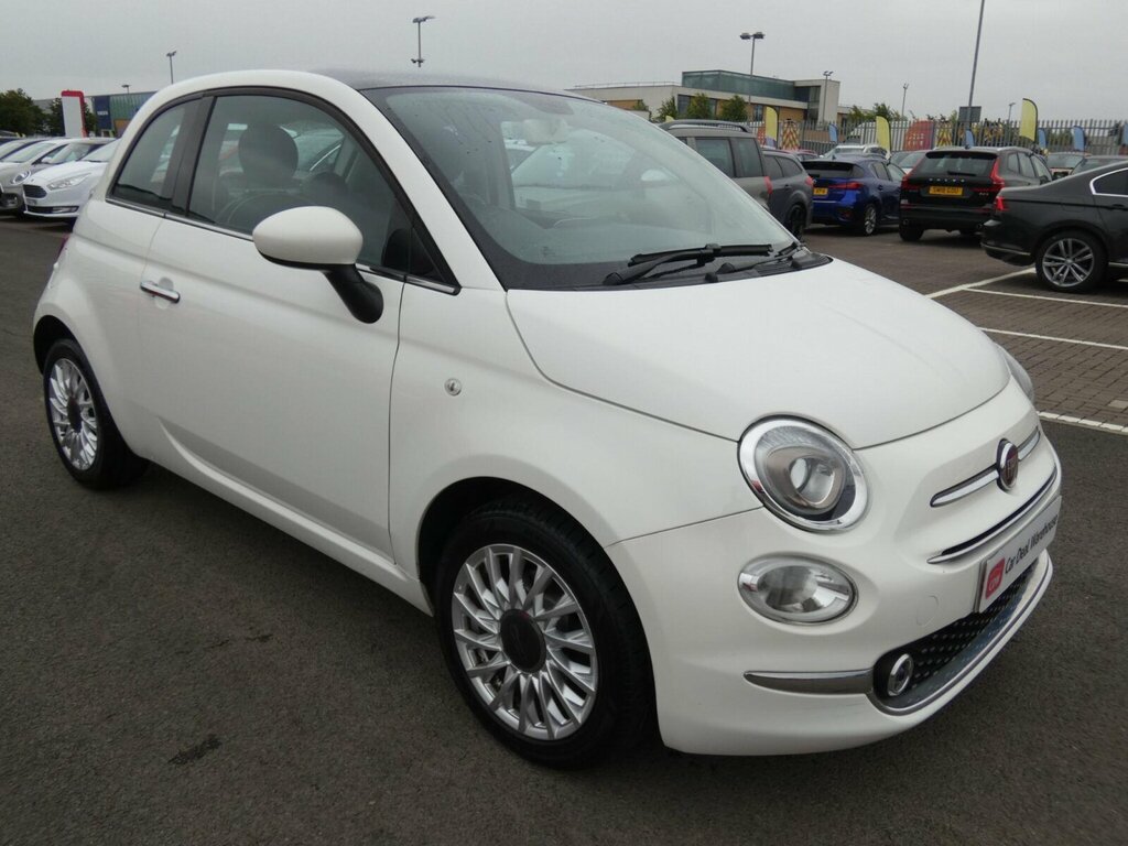 Fiat 500 1.2 Lounge Dualogic Euro 6 Ss White #5