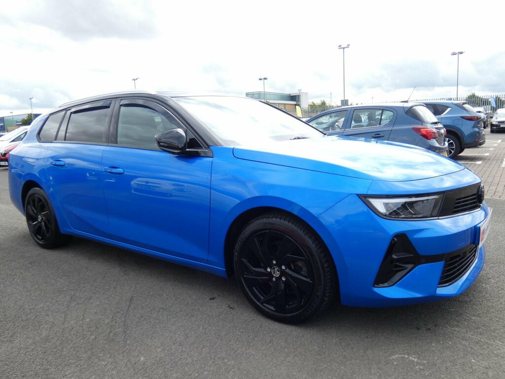 Vauxhall Astra 1.2 Turbo Gs Sports Tourer Euro 6 Ss YY73OSE Blue #2