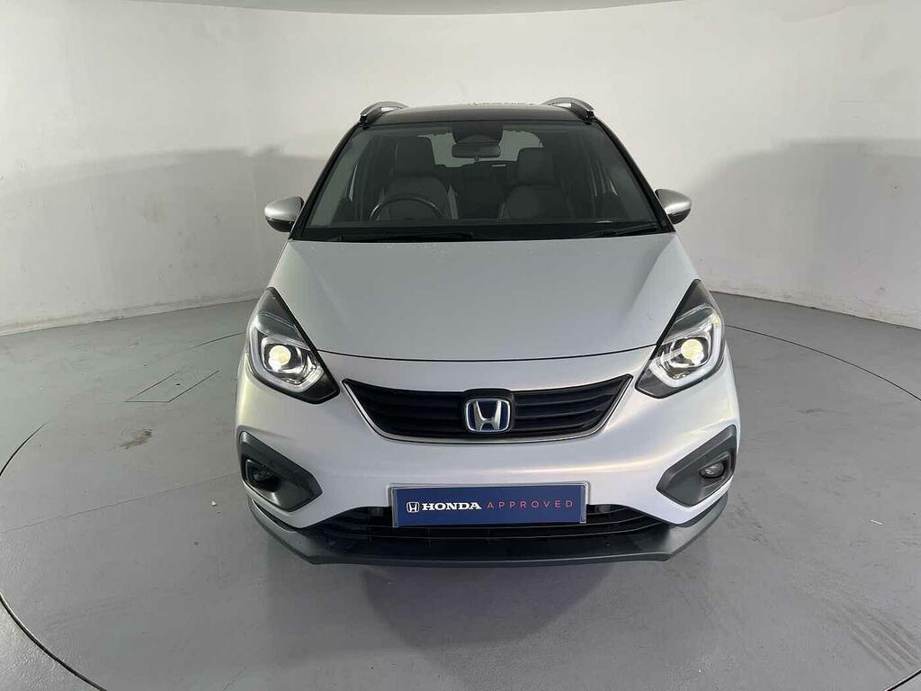 Honda Jazz 1.5 I-mmd Hybrid Crosstar Ex Ecvt White #6